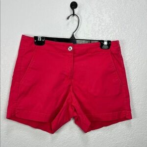 Nautica Women's Vibrant Hot Pink Shorts Sz 10 cruise wear Boating Summer casual